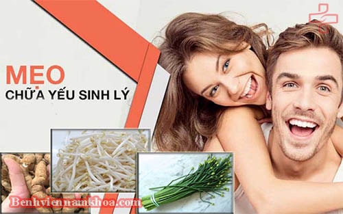 Mẹo chữa yếu sinh lý ở nam giới