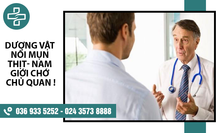 Dương vật nổi mụn thịt – nam giới chớ chủ quan!
