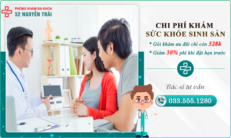 Chi Phí Khám Sức Khỏe Sinh Sản Hết Bao Nhiêu? – Bảng Giá Khám Sức Khỏe Sinh Sản Mới Nhất