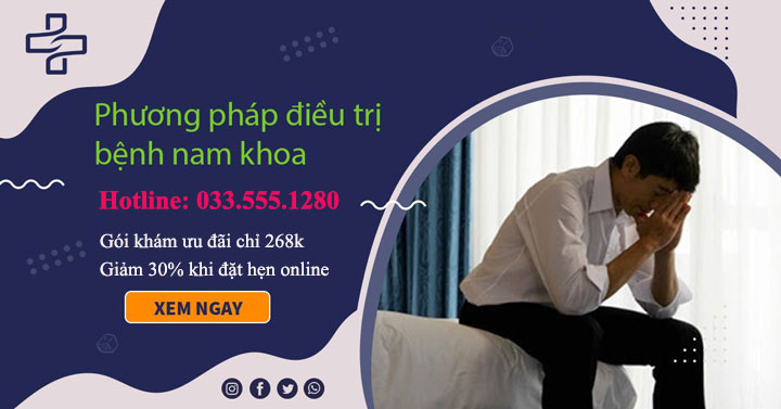 Bị bệnh nam khoa – Đâu là phương pháp điều trị hiệu quả?