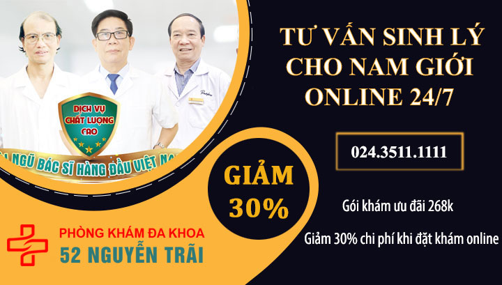 [XEM NGAY] Tư vấn sinh lý nam giới với bác sĩ chuyên khoa, nhiều kinh nghiệm