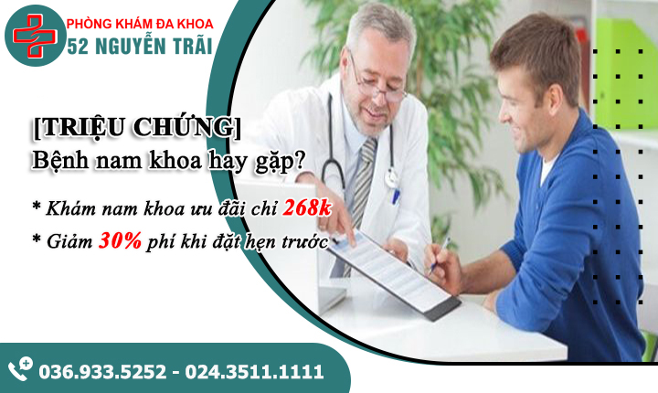 Chuyên gia chia sẻ: Các bệnh nam khoa và triệu chứng