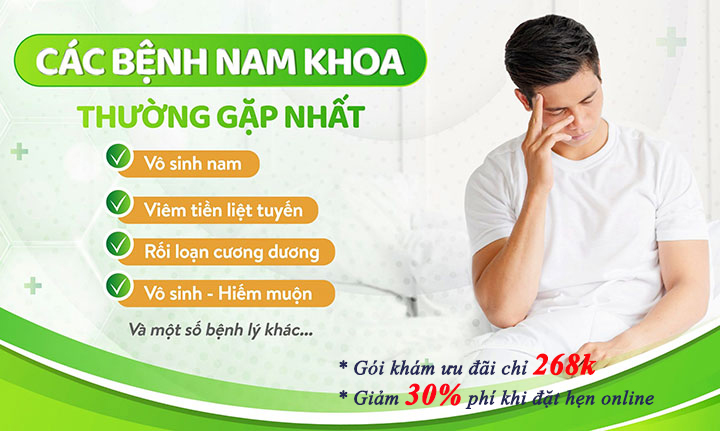 Tìm hiểu bệnh nam khoa & Phương pháp điều trị mới