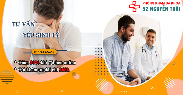 Tư vấn yếu sinh lý nam: Giải đáp về biểu hiện, nguyên nhân, cách chữa